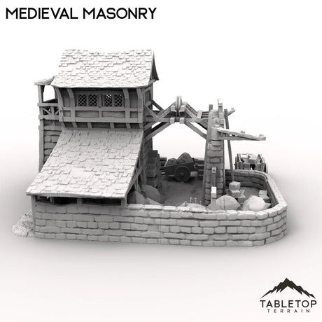 Tabletop Terrain Building Medieval Masonry