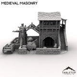 Tabletop Terrain Building Medieval Masonry
