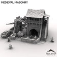 Tabletop Terrain Building Medieval Masonry