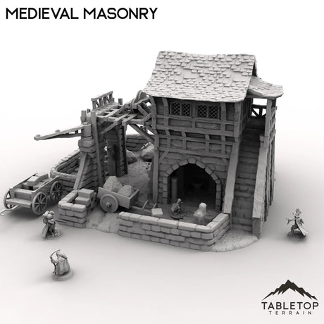Tabletop Terrain Building Medieval Masonry