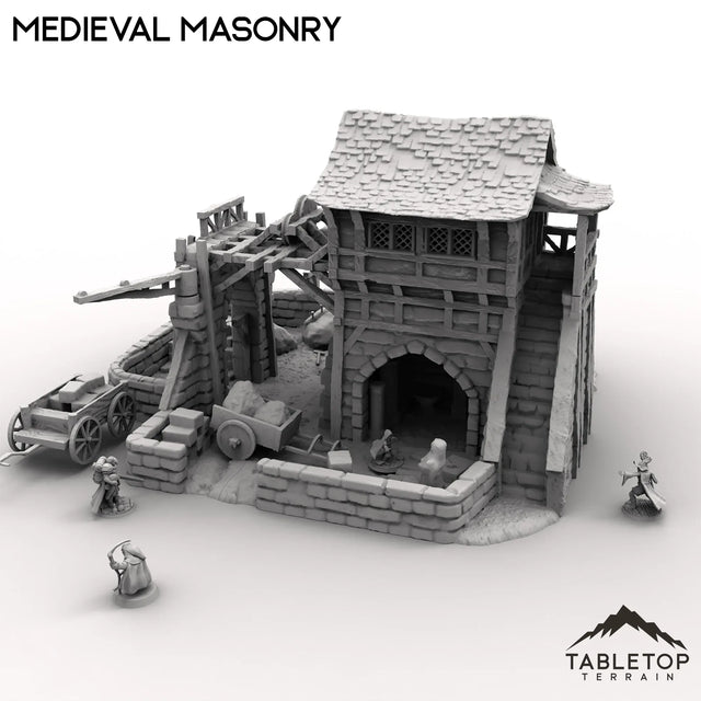 Tabletop Terrain Building Medieval Masonry
