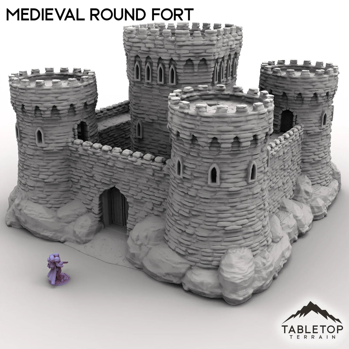 Medieval Round Fort – Tabletop Terrain