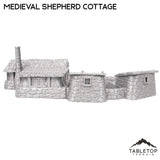 Tabletop Terrain Building Medieval Shepherd Cottage