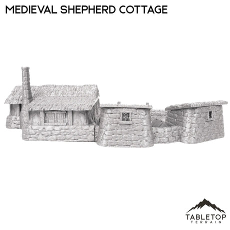 Tabletop Terrain Building Medieval Shepherd Cottage