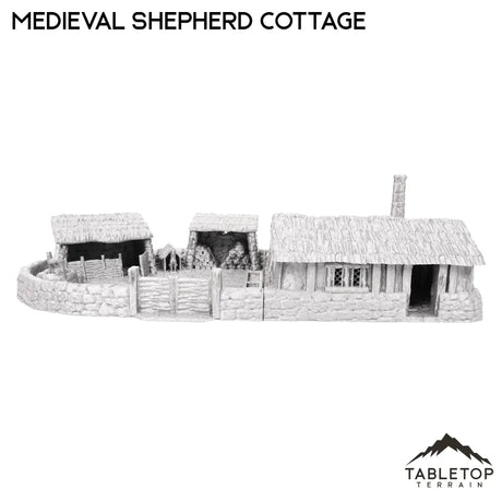Tabletop Terrain Building Medieval Shepherd Cottage