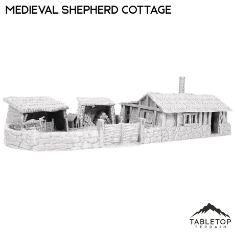 Tabletop Terrain Building Medieval Shepherd Cottage