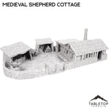 Tabletop Terrain Building Medieval Shepherd Cottage
