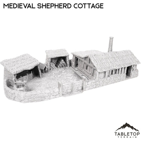 Tabletop Terrain Building Medieval Shepherd Cottage
