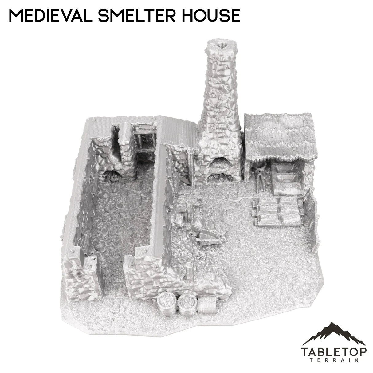 Tabletop Terrain Building Medieval Smelter House