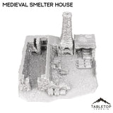 Tabletop Terrain Building Medieval Smelter House
