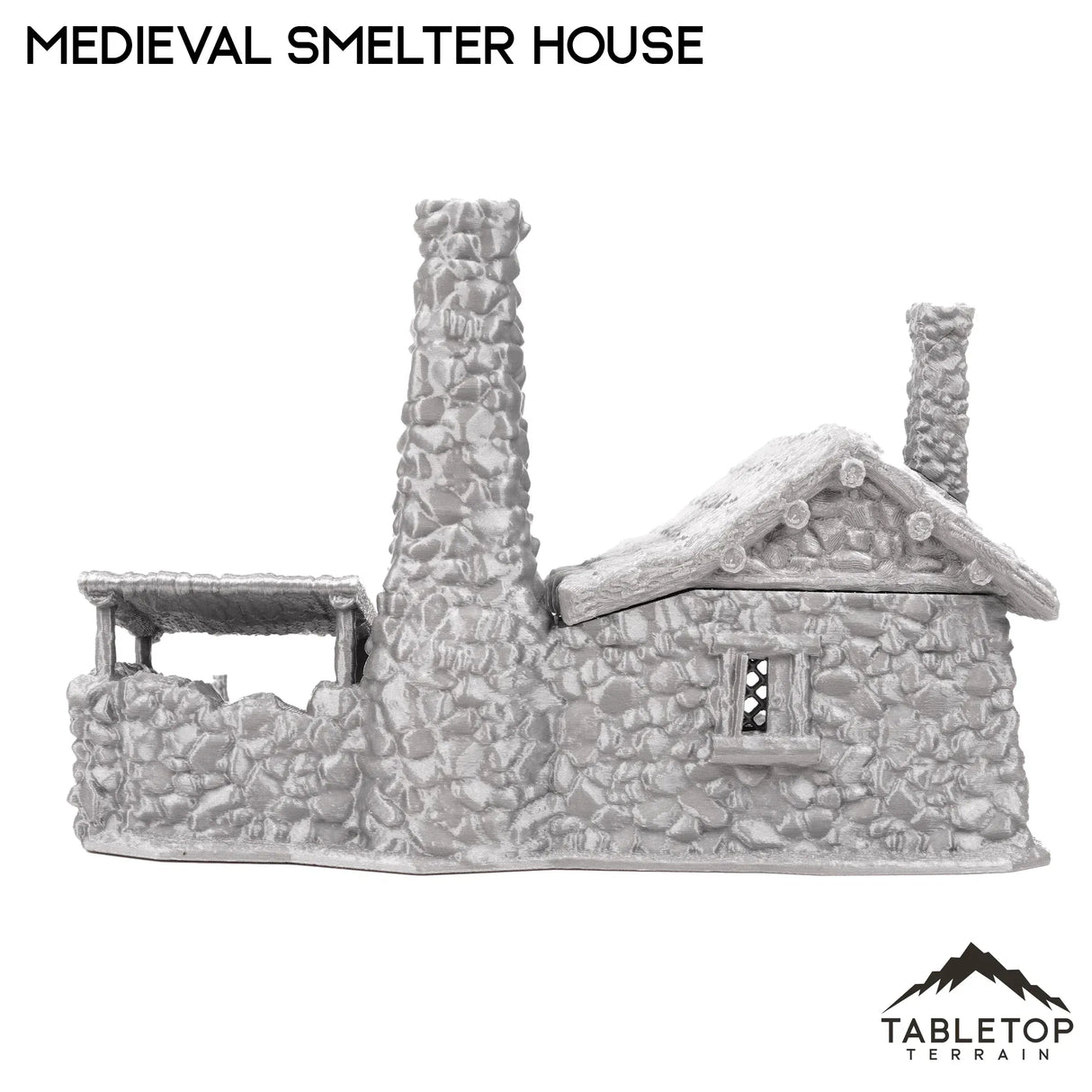 Tabletop Terrain Building Medieval Smelter House