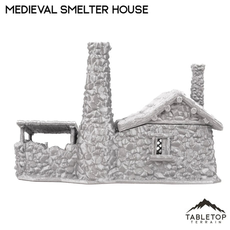 Tabletop Terrain Building Medieval Smelter House