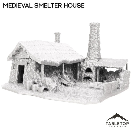 Tabletop Terrain Building Medieval Smelter House