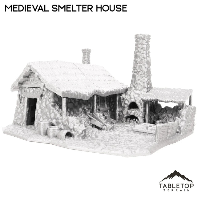 Tabletop Terrain Building Medieval Smelter House