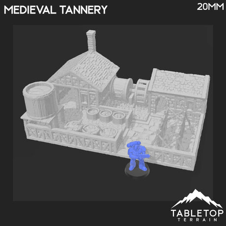 Tabletop Terrain Building Medieval Tannery