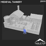 Tabletop Terrain Building Medieval Tannery