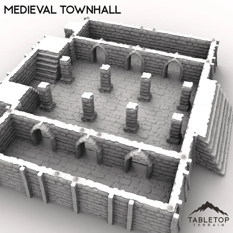 Tabletop Terrain Building Medieval Townhall