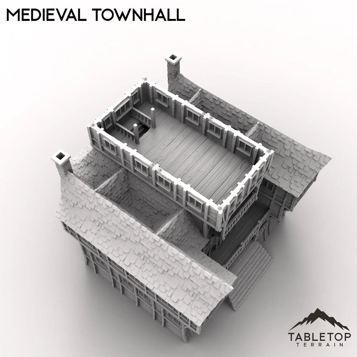 Tabletop Terrain Building Medieval Townhall