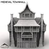 Tabletop Terrain Building Medieval Townhall