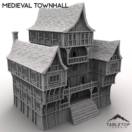 Tabletop Terrain Building Medieval Townhall