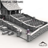 Tabletop Terrain Building Medieval Vineyard