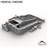 Tabletop Terrain Building Medieval Vineyard