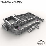 Tabletop Terrain Building Medieval Vineyard