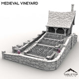 Tabletop Terrain Building Medieval Vineyard