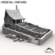 Tabletop Terrain Building Medieval Vineyard