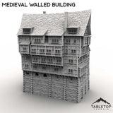 Tabletop Terrain Building Medieval Walled Building