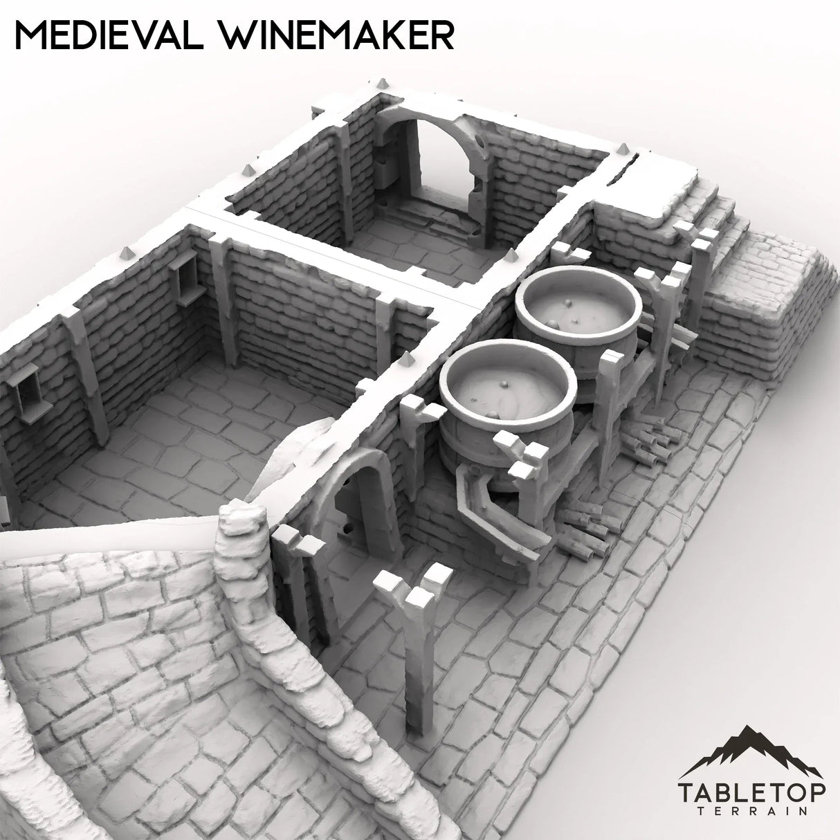 Tabletop Terrain Building Medieval Winemaker