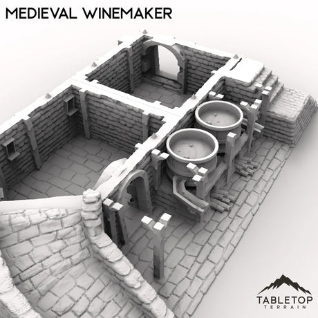 Tabletop Terrain Building Medieval Winemaker