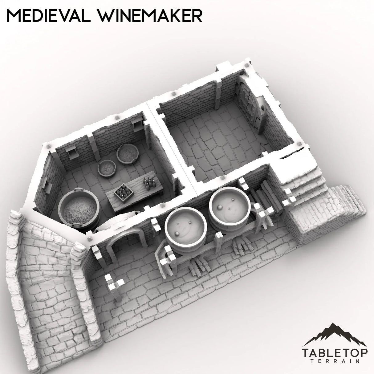 Tabletop Terrain Building Medieval Winemaker