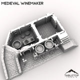 Tabletop Terrain Building Medieval Winemaker