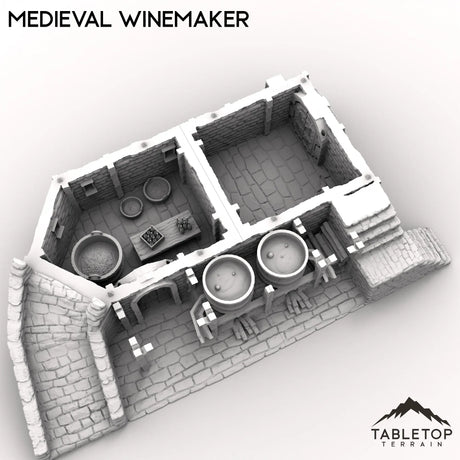 Tabletop Terrain Building Medieval Winemaker