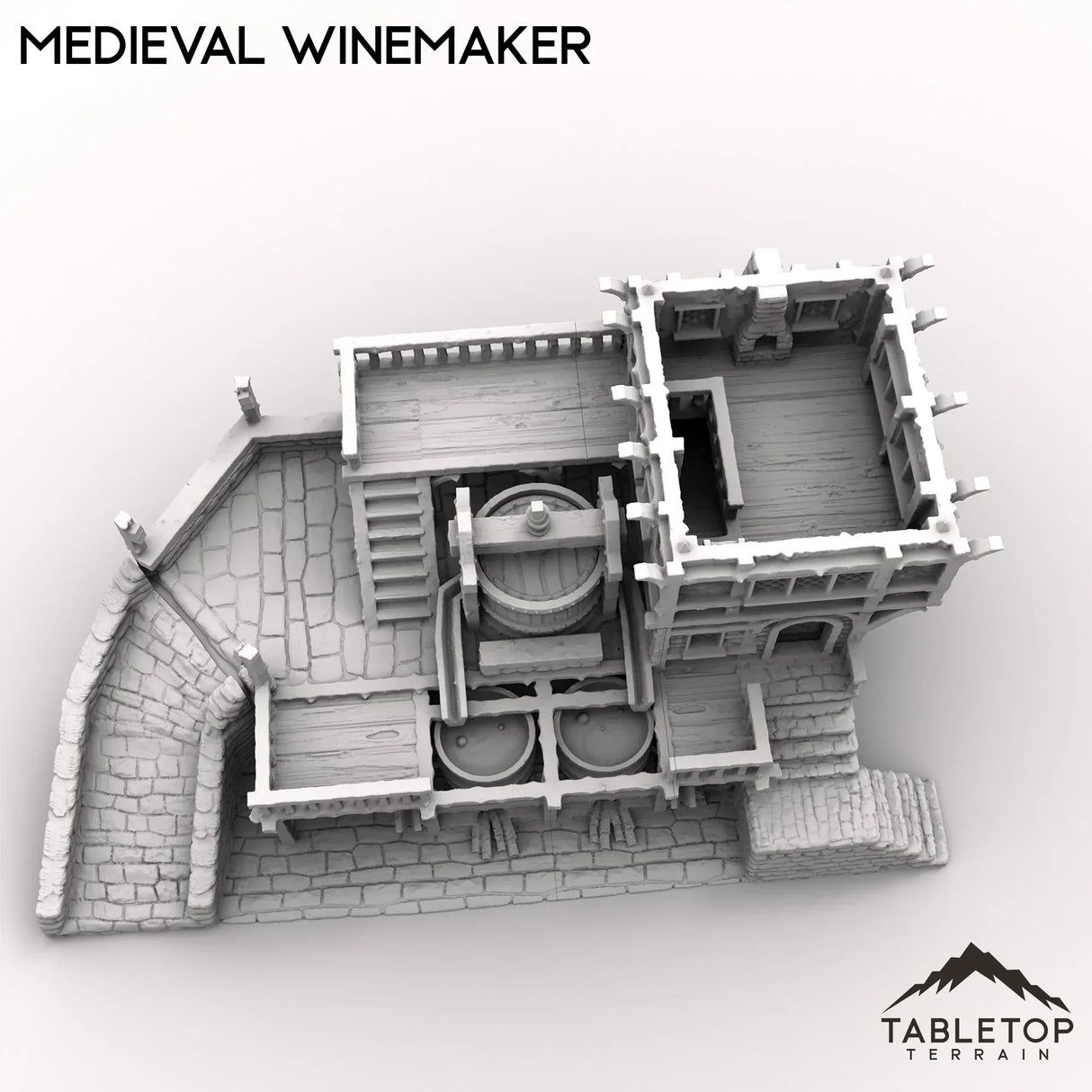 Tabletop Terrain Building Medieval Winemaker
