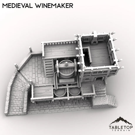 Tabletop Terrain Building Medieval Winemaker