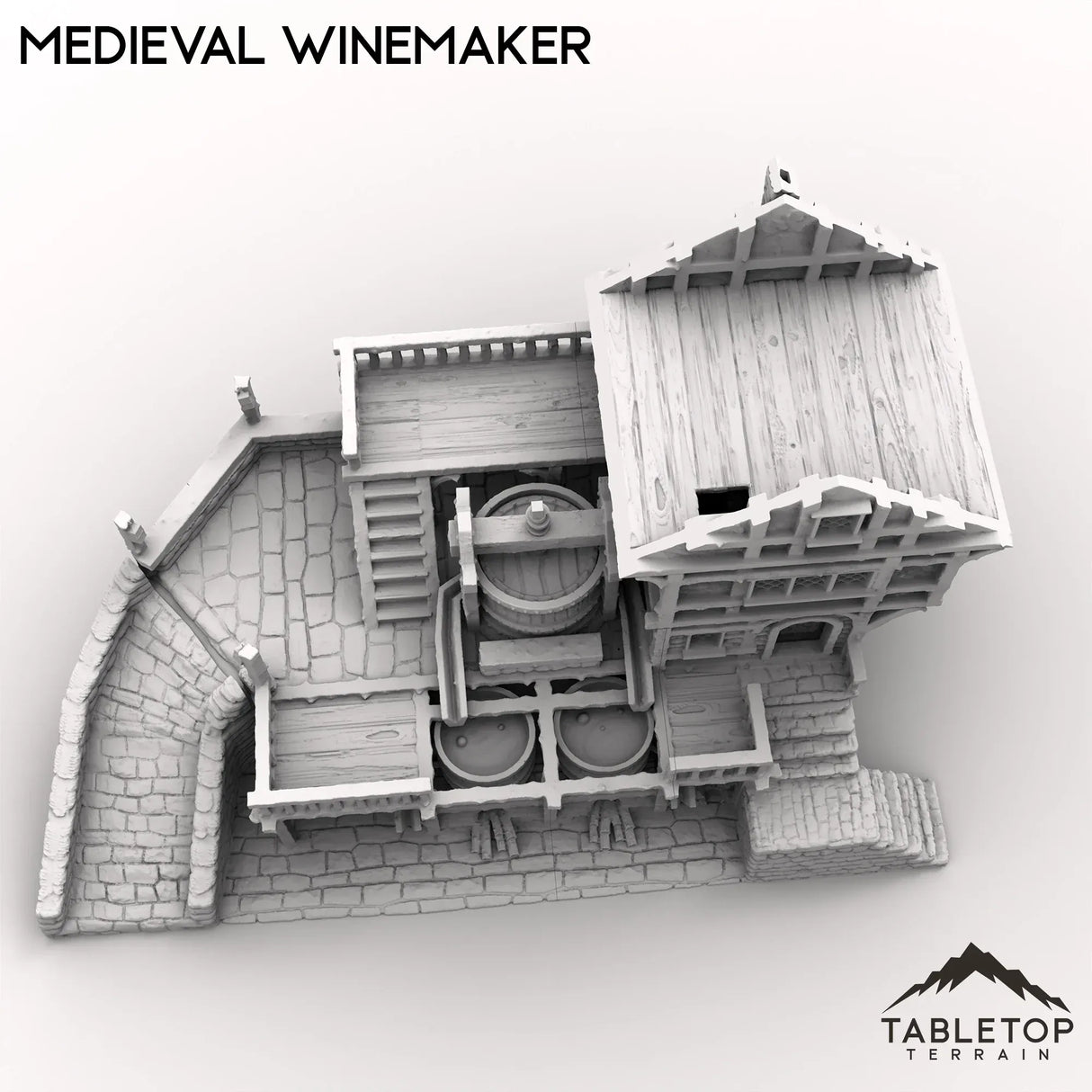 Tabletop Terrain Building Medieval Winemaker