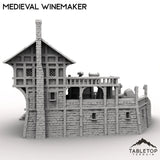 Tabletop Terrain Building Medieval Winemaker