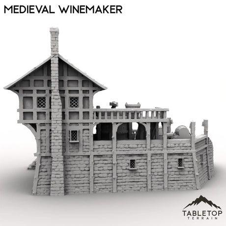 Tabletop Terrain Building Medieval Winemaker