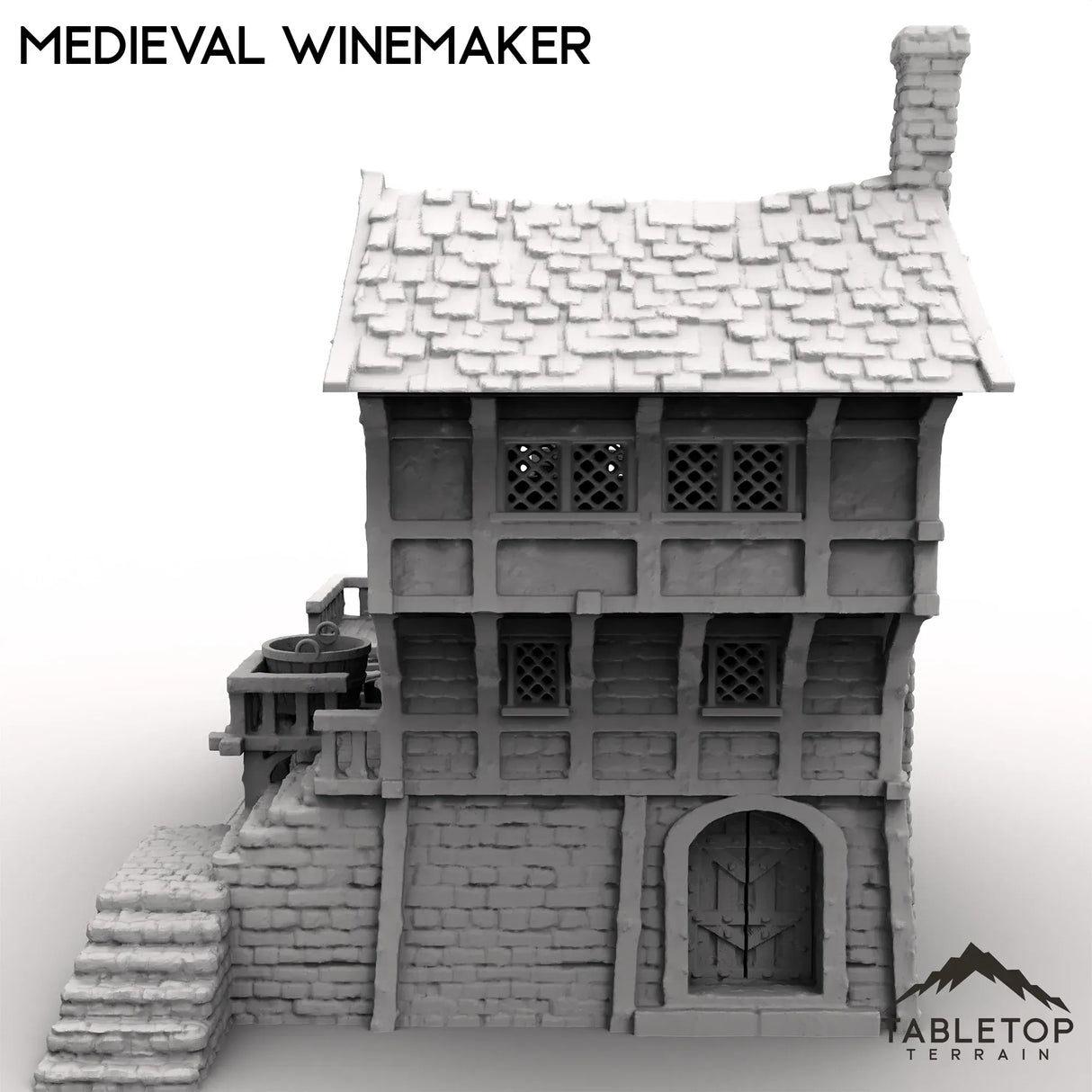 Tabletop Terrain Building Medieval Winemaker