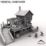Tabletop Terrain Building Medieval Winemaker