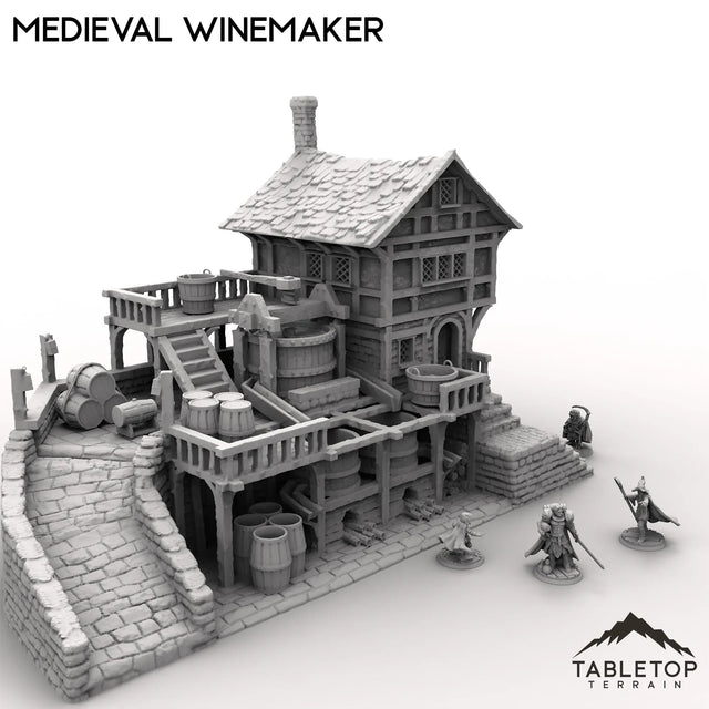 Tabletop Terrain Building Medieval Winemaker