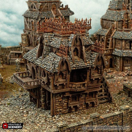 Tabletop Terrain Building Merchant Guild