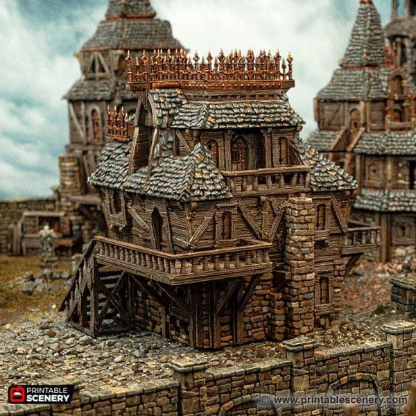 Tabletop Terrain Building Merchant Guild