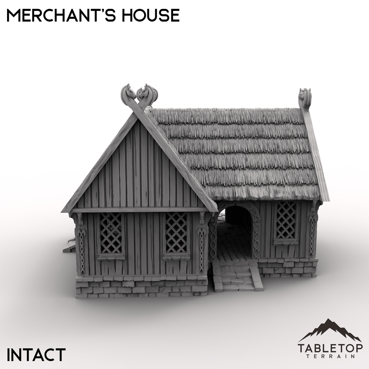 Tabletop Terrain Building Merchant's House - Kingdom of Saxonia