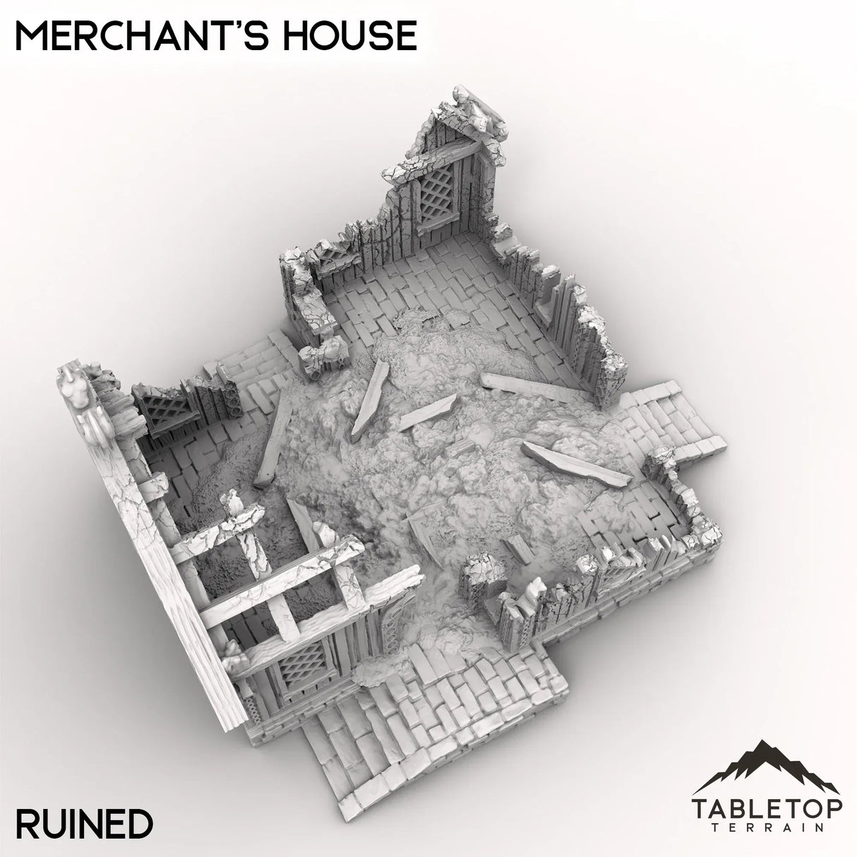 Tabletop Terrain Building Merchant's House - Kingdom of Saxonia