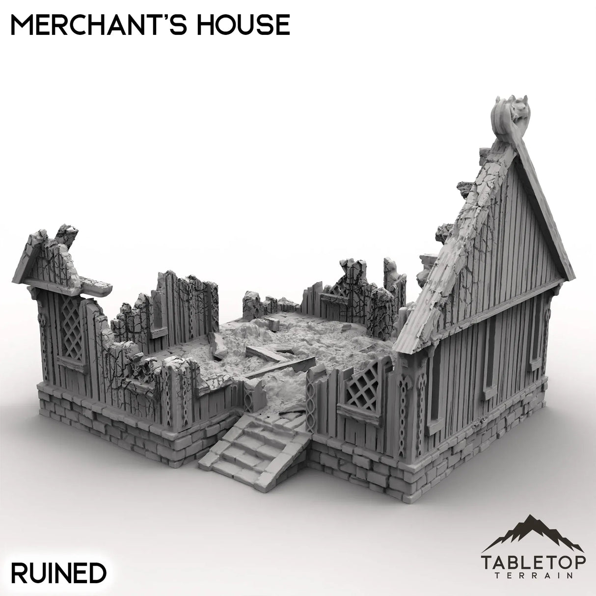 Tabletop Terrain Building Merchant's House - Kingdom of Saxonia