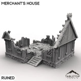 Tabletop Terrain Building Merchant's House - Kingdom of Saxonia