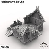 Tabletop Terrain Building Merchant's House - Kingdom of Saxonia